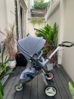 Xe đẩy Stokke Xplory màu xanh nhạt kèm màn chống muỗi (6m~36m) - Ảnh 27