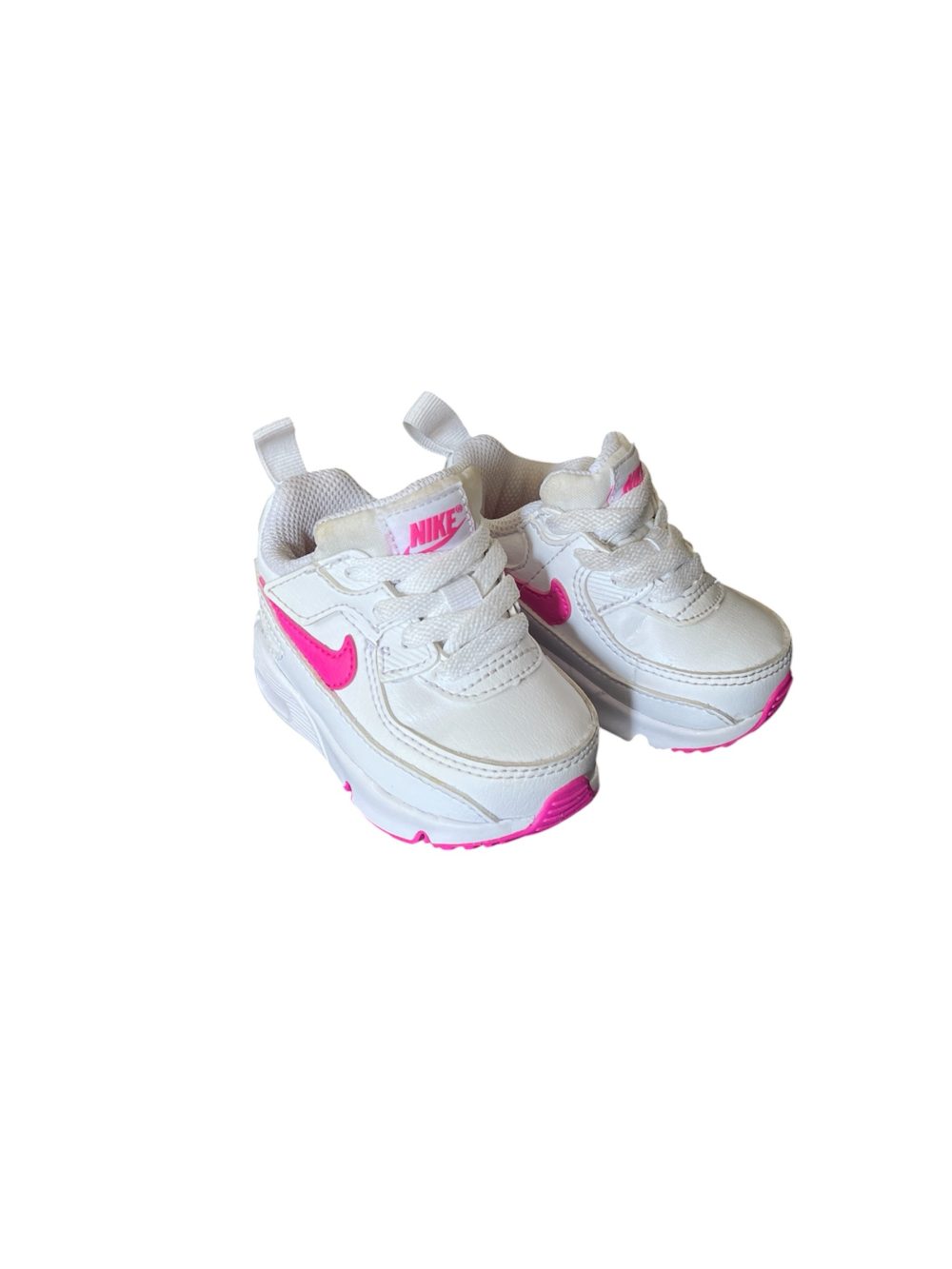 Giày Nike Air Max 90 EasyOn cho bé màu trắng hồng (size 2.5~9cm) - Ảnh 1