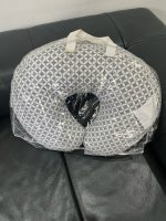 Gối cho bé bú Boppy Charcoal Geo Circles(còn túi đựng) - Ảnh 14