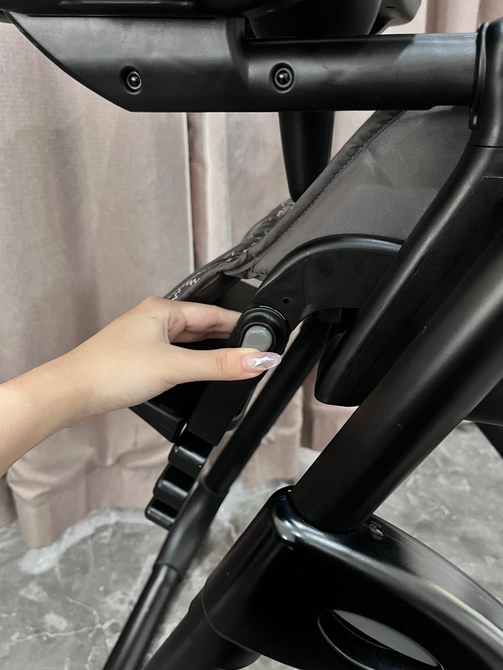 Ghế ăn dặm Mimzy Abc Joie màu than chì ( 0m-> 3y~ tối đa 15kg) - Ảnh 14
