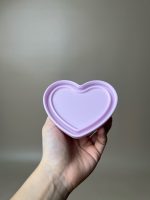 Hộp trữ đồ ăn dặm silicone Loveat hình trái tim màu tím (no box) - Ảnh 10