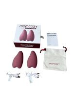 Máy massage ngực Momcozy màu hồng (Máy đôi, full box)