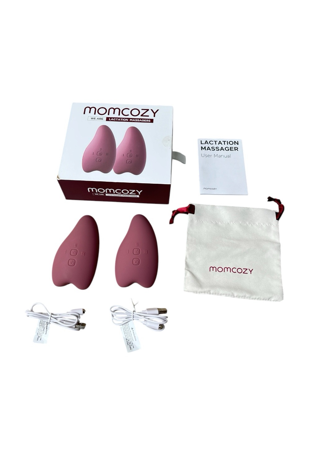 a14c883fac1f484da48b7d6e06b6a75d Máy massage ngực Momcozy màu hồng (Máy đôi, full box) - Ảnh 1