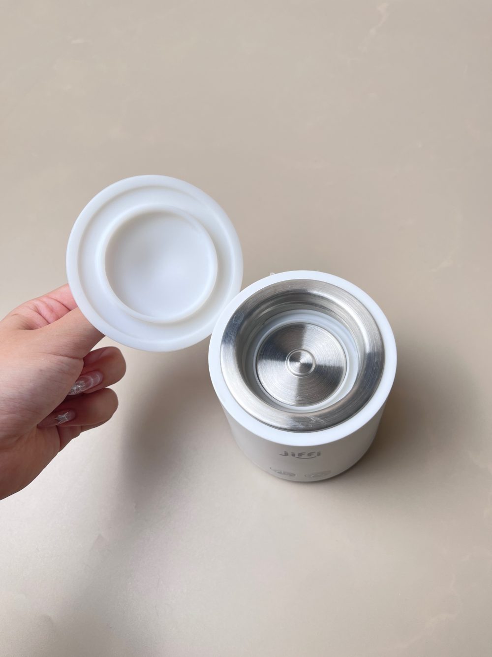 Máy hâm sữa di động cầm tay Jiffi 5.0 kết hợp khuấy sữa (no box) - Ảnh 6