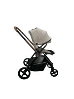 Xe đẩy Chicco Premium Mysa, Màu be ánh kim ( size: 0->4y~22kg) kèm áo mưa