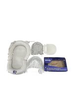 Nôi di động Rubaby màu xám kèm phụ kiện (full box)