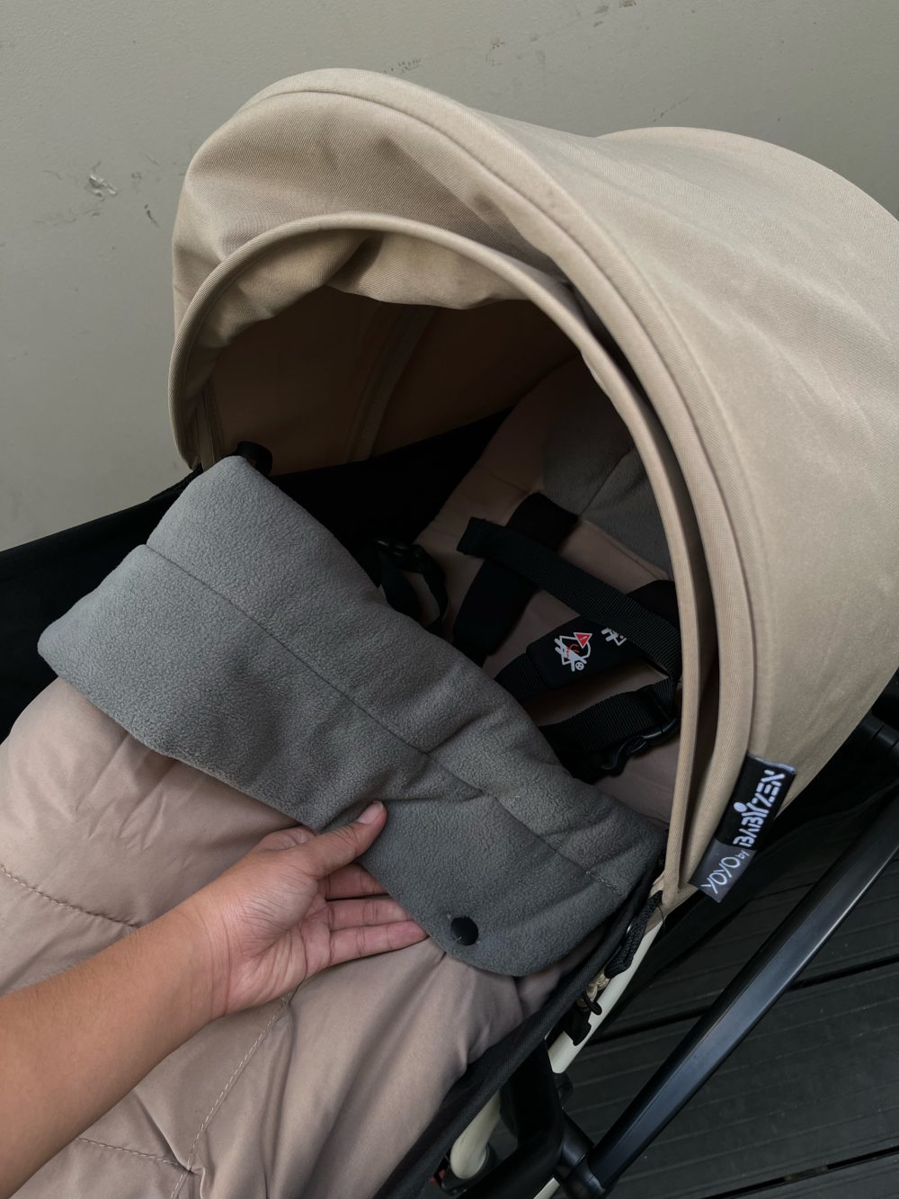 Nôi sơ sinh xe đẩy Yoyo+ (size: 0m->6m) full box - Ảnh 13
