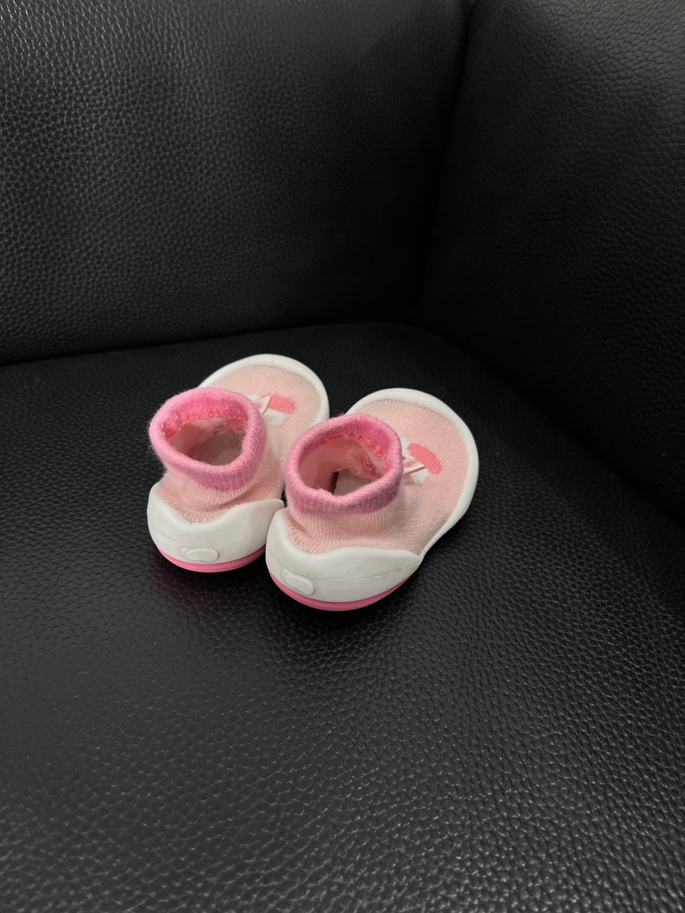 Giày tập đi Ggomoosin hình thỏ gắn nơ size 21.5~11.5cm - Ảnh 4
