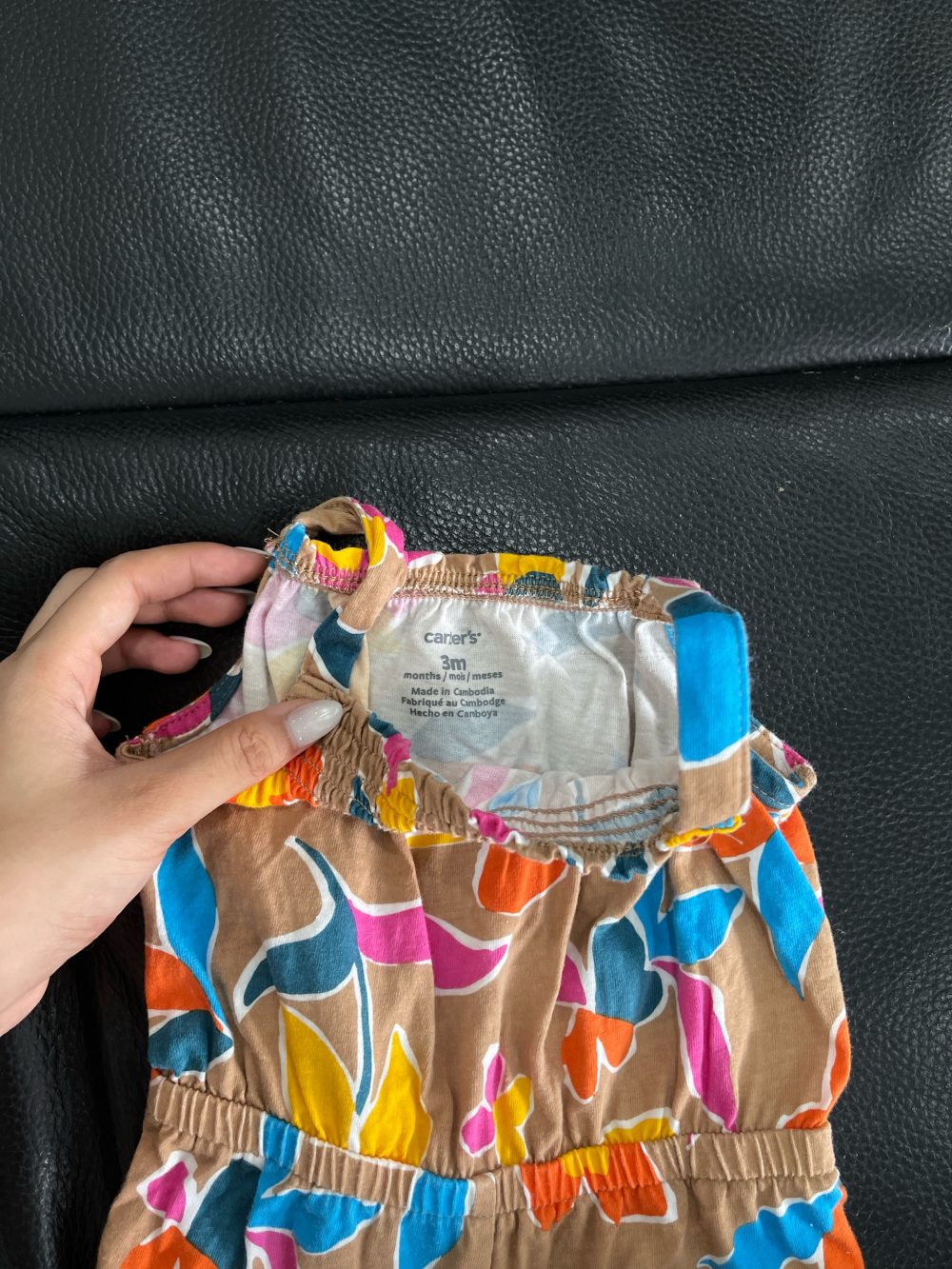 Set 2 bộ bodysuit và bộ body đùi Carter‘s (Size: 0->3m) - Ảnh 19