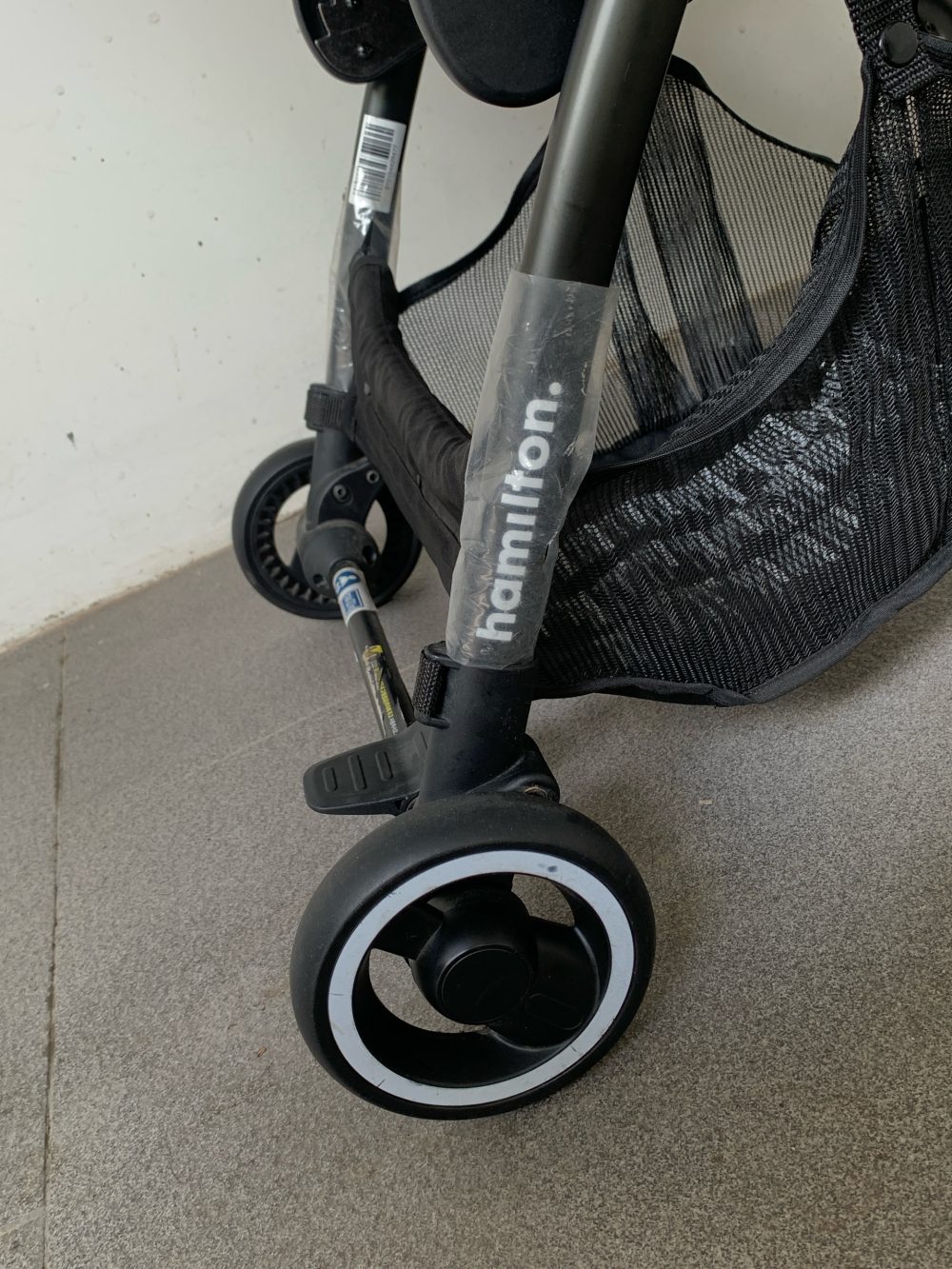 Xe đẩy Hamilton X1 Plus màu xám ánh rêu ( sơ sinh-4y~22kg) - Ảnh 11