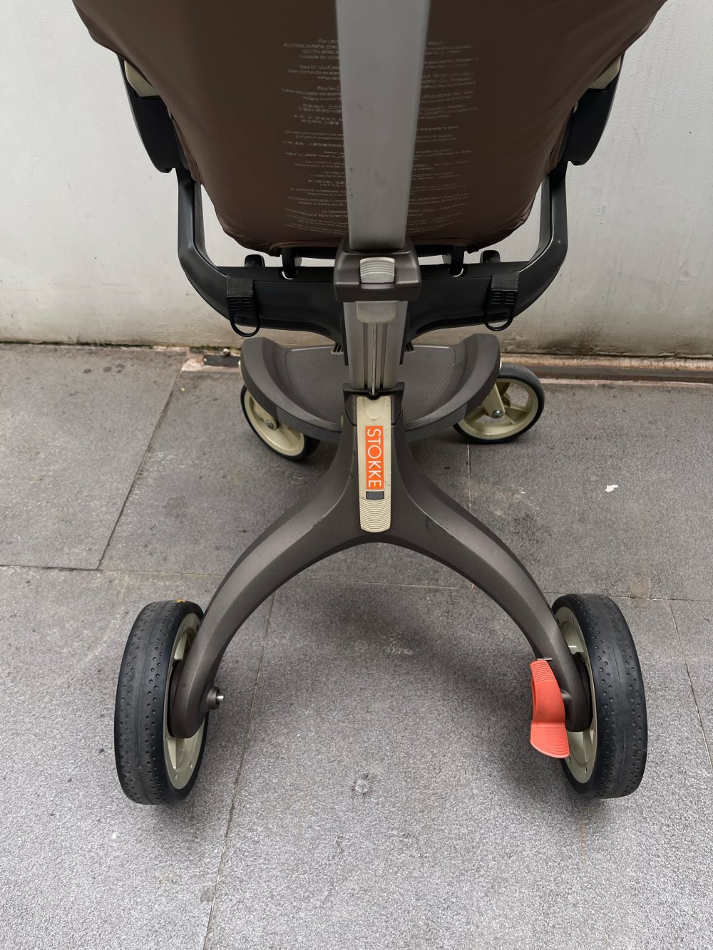 Xe đẩy Stokke Xplory màu nâu (no box, Size: 0-4y, tối đa 22kg) - Ảnh 4