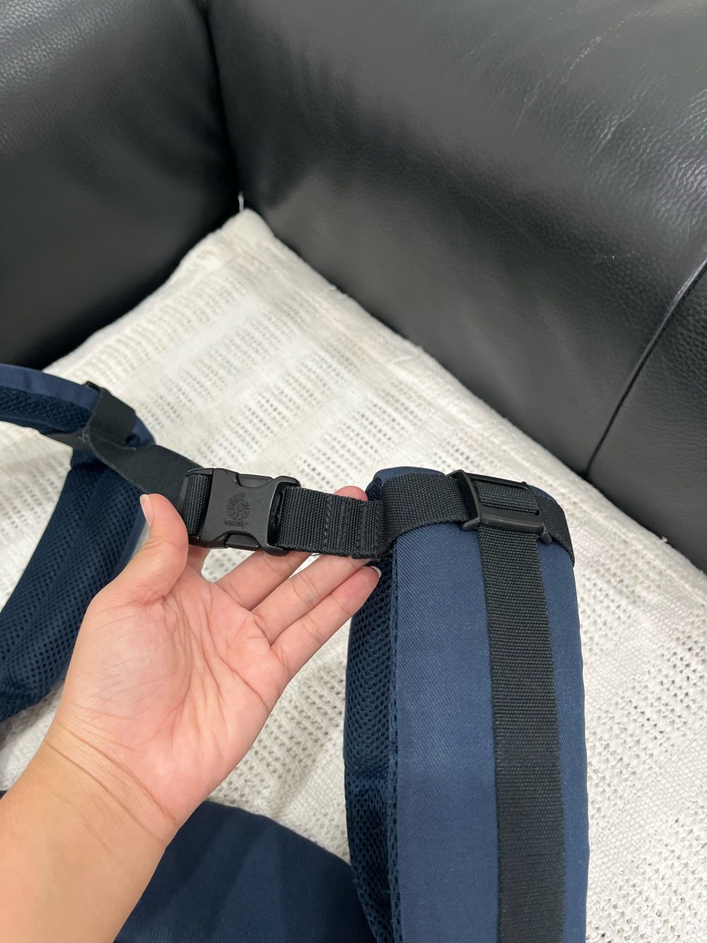 Địu Ergobaby Omni 360 Cool Air Mesh, Midnight Blue (size: 3kg2→20kg~ 0→48m) - Ảnh 8