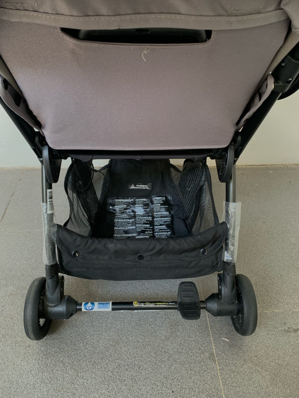 Xe đẩy Hamilton X1 Plus màu xám ánh rêu ( sơ sinh-4y~22kg) - Ảnh 2