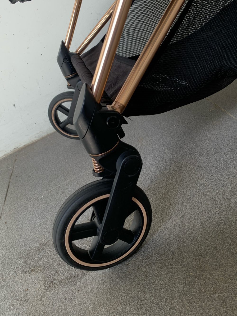 Xe đẩy Cybex Mios 2 màu xanh đen khung gold rose (sơ sinh-4y~22kg) - Ảnh 24