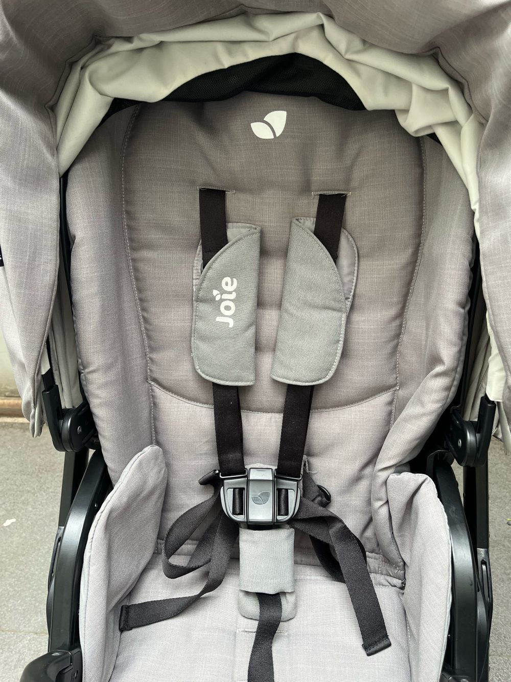 Xe đẩy Joie Chrome W/RC & ADPT màu Pebble (Size: 0->22kg) no box, full phụ kiện - Ảnh 20