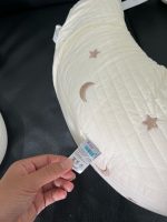 Gối cho con bú 2in1 Easy MOM kết hợp gối chống trào ngược màu be - Ảnh 2