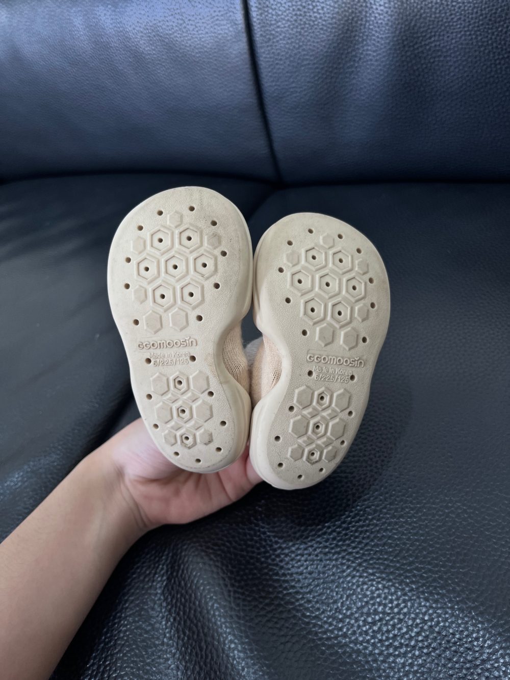 Giày tập đi Ggomoosin hình Shiba size 22.5~12.5cm - Ảnh 7