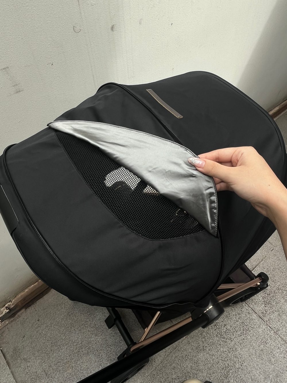 Xe đẩy Cybex Mios 2 màu đen khung rose gold (size 0→4y, tối đa 22kg) - Ảnh 19