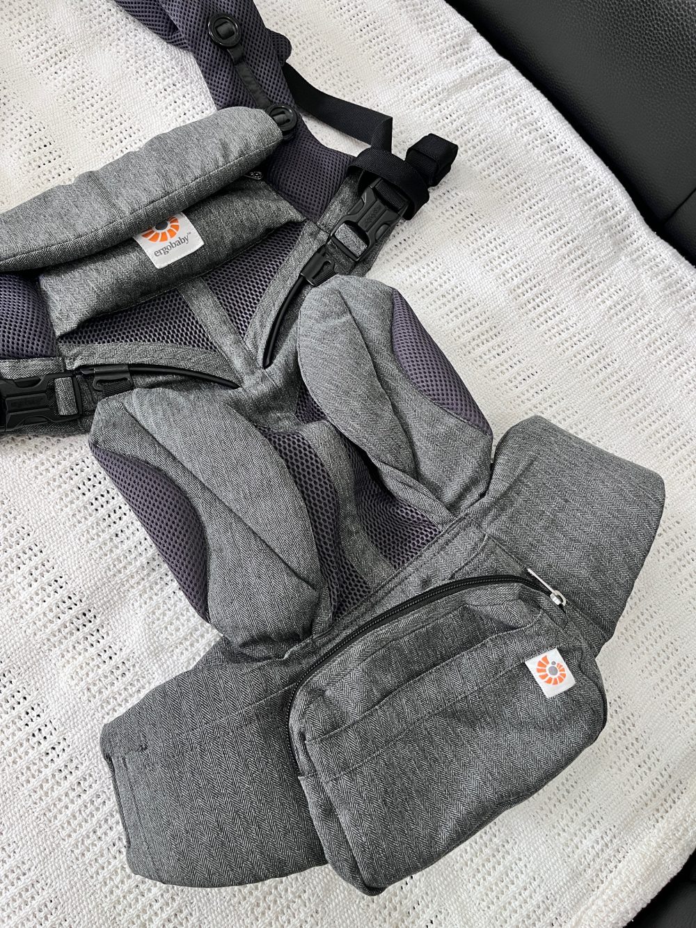 Địu Ergobaby Omni 360 Cool Air, Classic Weave (size: 3kg2→20kg~0→48m) - Ảnh 18
