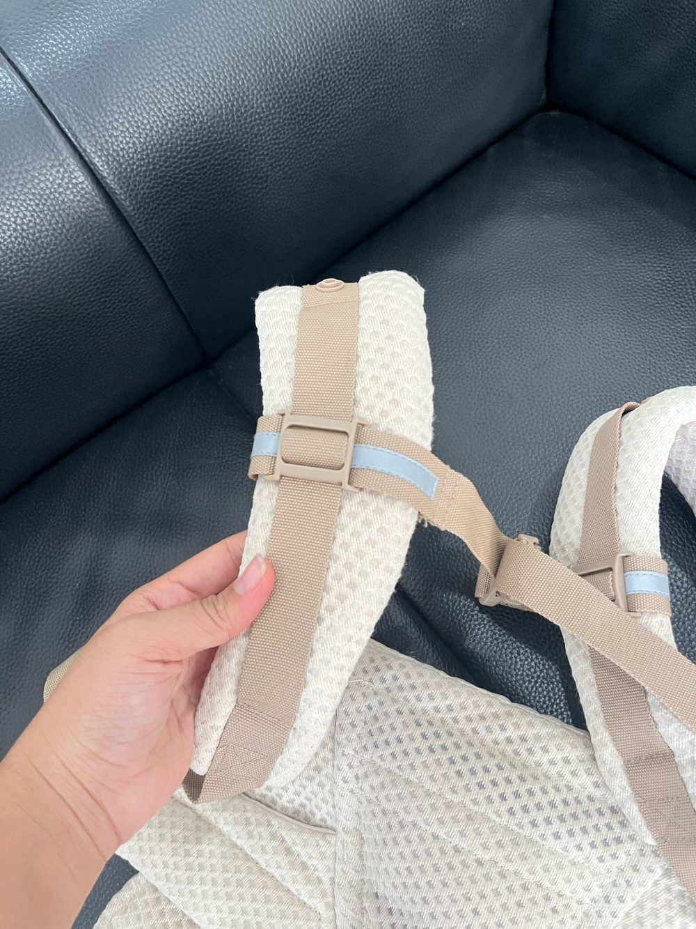 Địu Ergobaby Omni Breeze, Natural Beige( size: 3kg2→20kg~ 0→48m) - Ảnh 11
