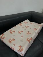 Tấm lót thay tã piccolo bambino kèm vỏ bọc hình cáo ( KT: 80x40x10) - Ảnh 2