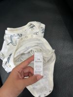 Set 3 bộ bodysuit Litte Chickadees và Carter’s màu trắng, xanh, be ( size: 0->3m) - Ảnh 10