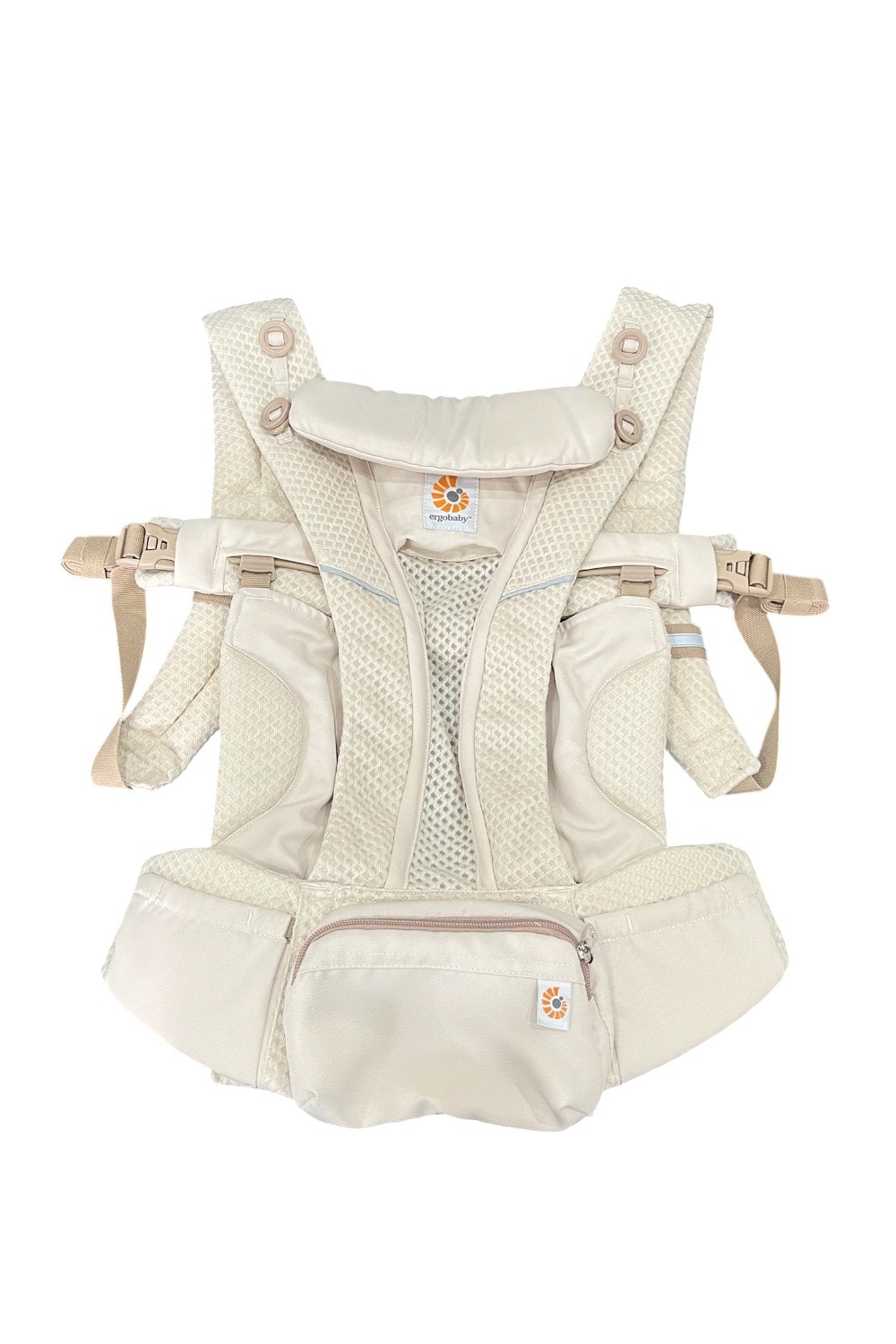 c1b11d8ce2d7460b908f988752c16907 Địu Ergobaby Omni Breeze, Natural Beige( size: 3kg2→20kg~ 0→48m) - Ảnh 1