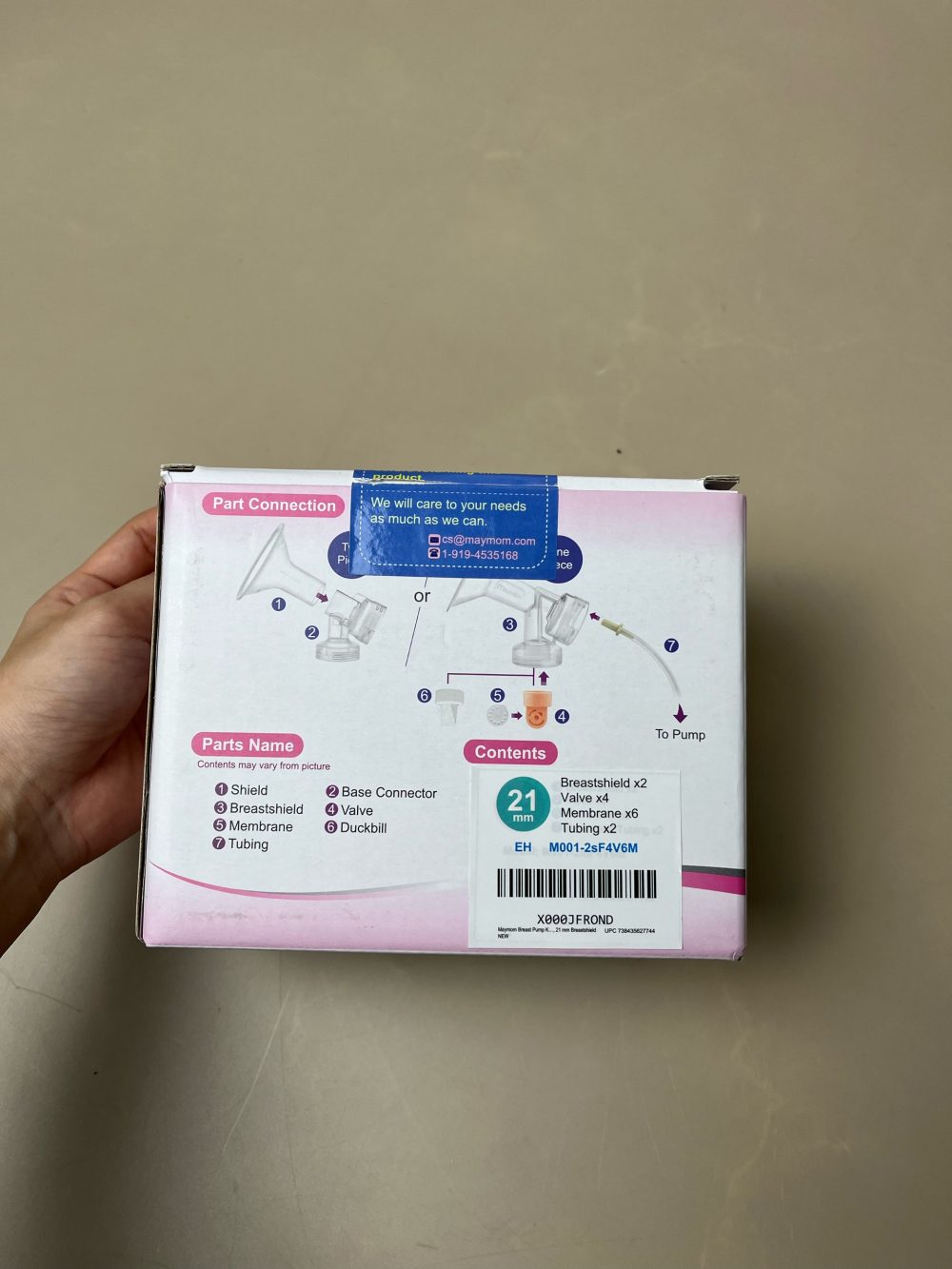 Bộ Phụ Kiện Máy Hút Sữa Medela Pump In Style Advanced Maymom (full box), tặng kèm túi chườm ngực - Ảnh 5