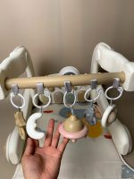 Thảm nhạc, đàn piano, xe tập đi cho bé hoạ tiết vũ trụ màu trắng be (no box) - Ảnh 14