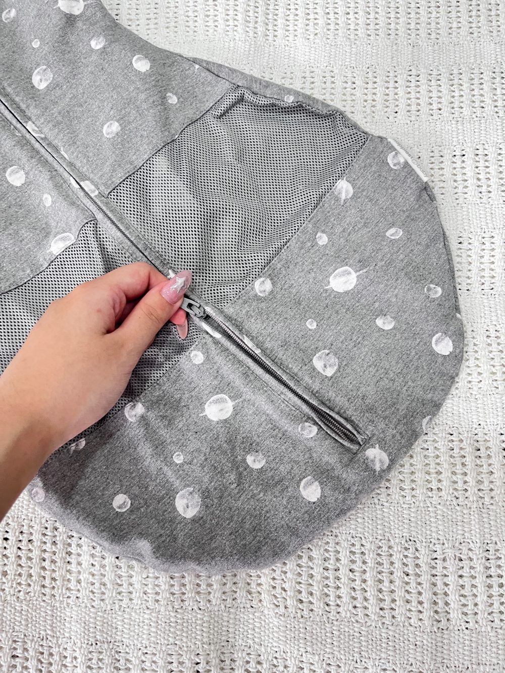 Chũn quấn HAPPIEST BABY Sleepea size - S/0→2m~2→5kg (no box) - Ảnh 11