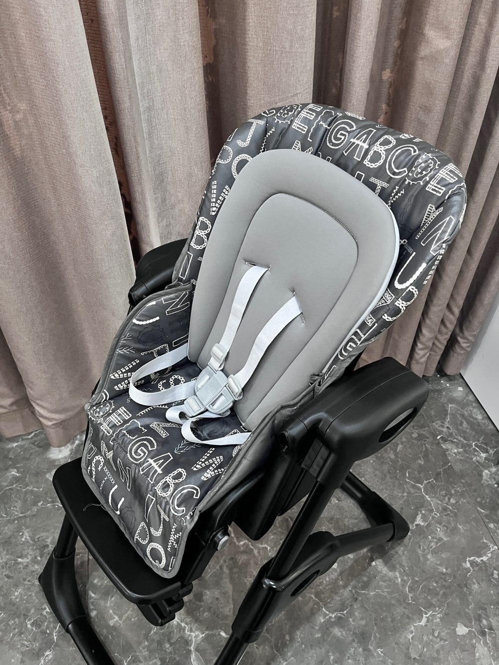 Ghế ăn dặm Mimzy Abc Joie màu than chì ( 0m-> 3y~ tối đa 15kg) - Ảnh 5