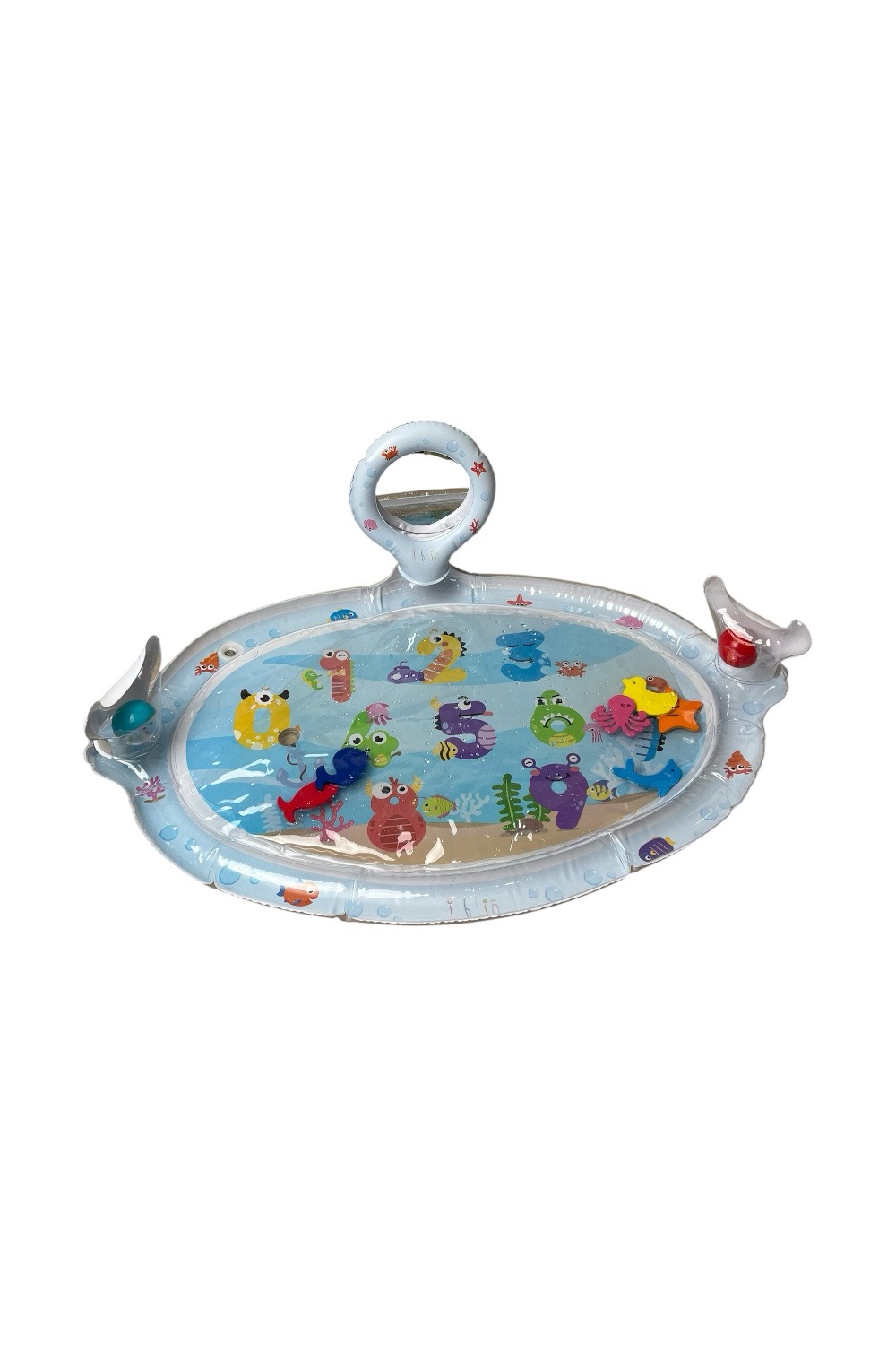 cecc562b431f43cdae6a47525adcb828 Thảm nước bơm hơi cho bé Malang Honey hoạ tiết cá (no box, 0m-36m ) - Ảnh 1