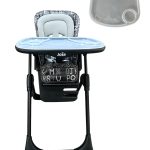 Ghế ăn dặm Mimzy Abc Joie màu than chì ( 0m-> 3y~ tối đa 15kg)