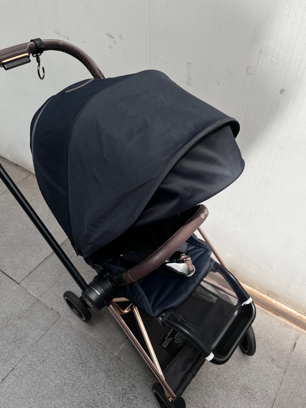 Xe đẩy Cybex Mios 2 màu đen khung rose gold (size 0→4y, tối đa 22kg) - Ảnh 15