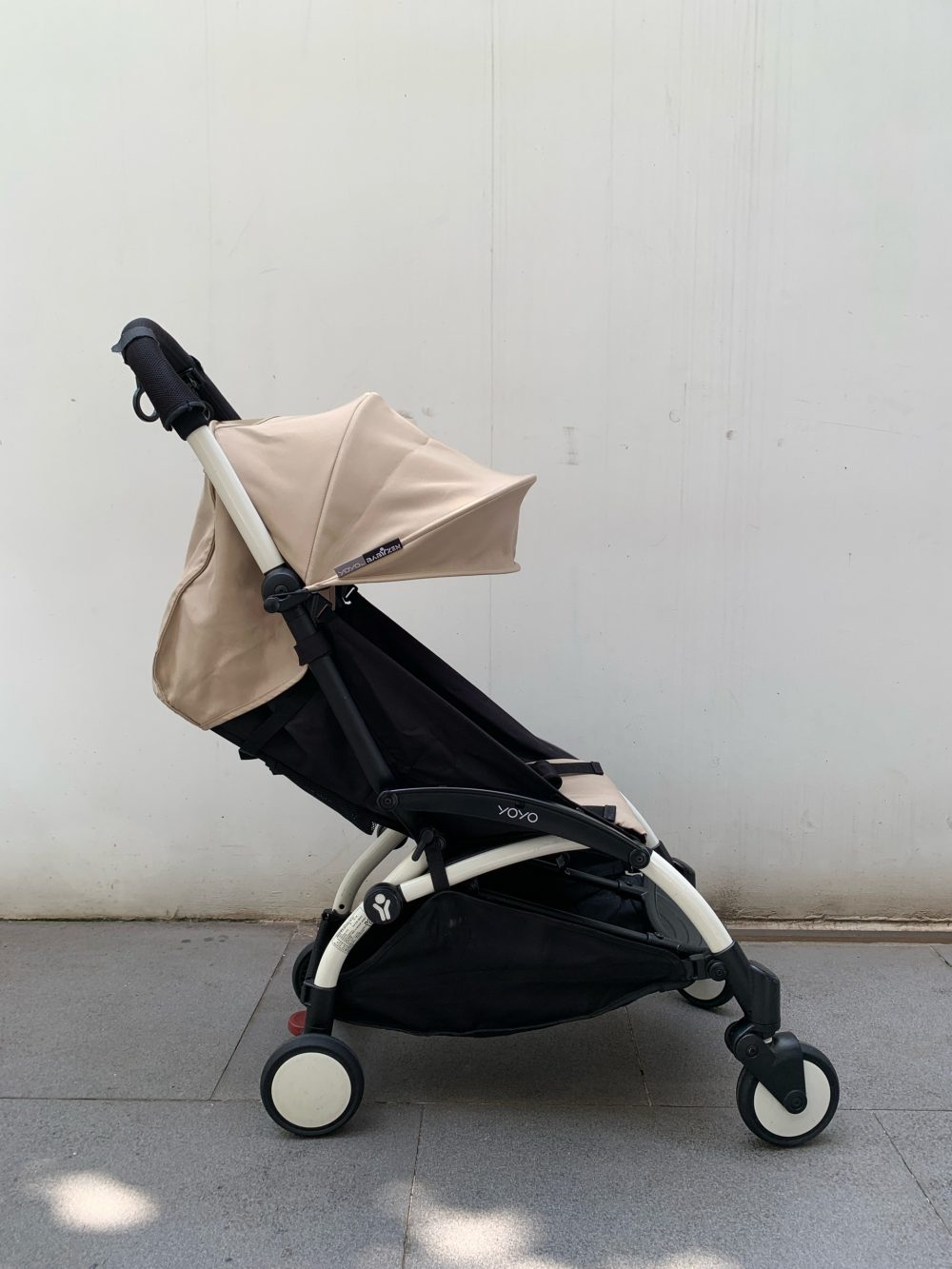 Xe đẩy Babyzen YoYo+ khung trắng màu beige ( size: 6m->22kg~4y) - Ảnh 18
