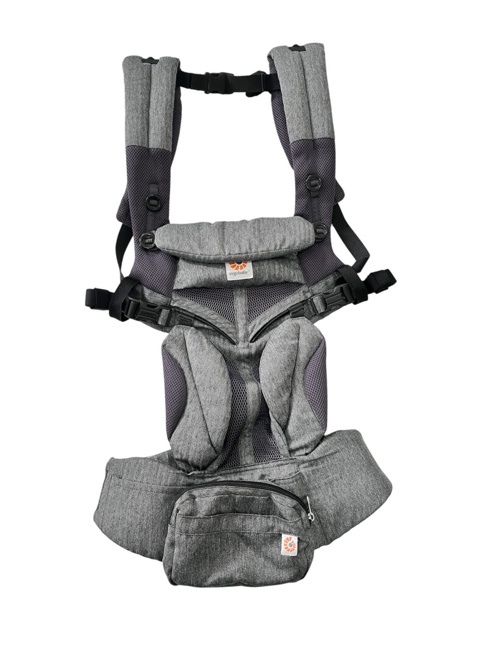 d9321a3cfe1b48a5984fab2f4f948085 Địu Ergobaby Omni 360 Cool Air, Classic Weave (size: 3kg2→20kg~0→48m) - Ảnh 1