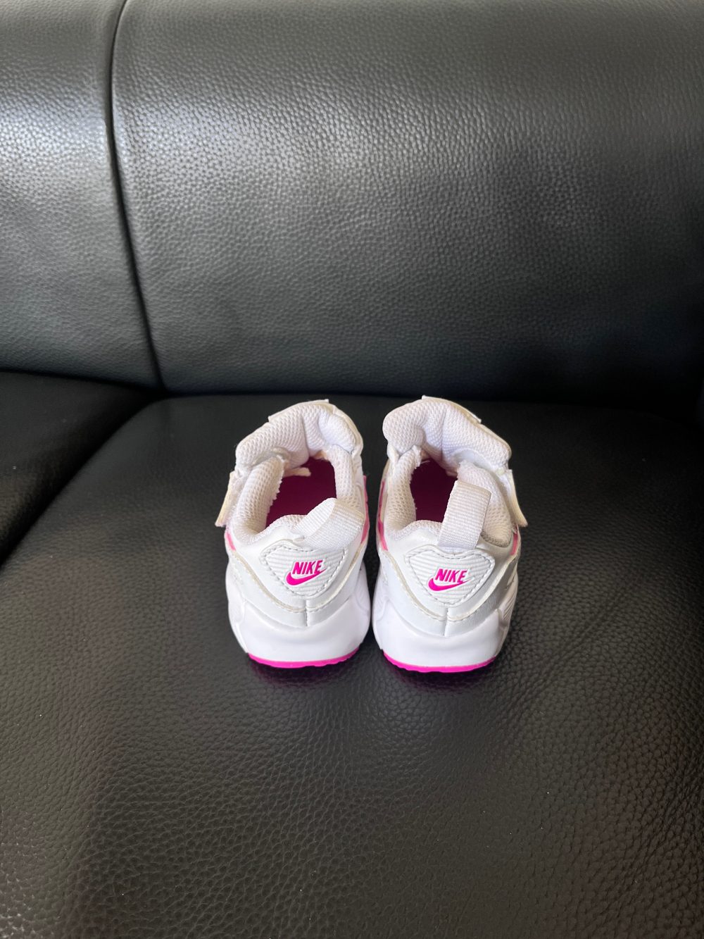 Giày Nike Air Max 90 EasyOn cho bé màu trắng hồng (size 2.5~9cm) - Ảnh 11