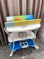 Kệ tắm và thay bỉm Cam màu xanh (no box), tặng kèm lưới tắm - Ảnh 9