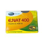 Thuốc Enat 400 MEGA We care điều trị và dự phòng tình trạng thiếu Vitamin E (3 vỉ x 10 viên) Date:23/3/2027