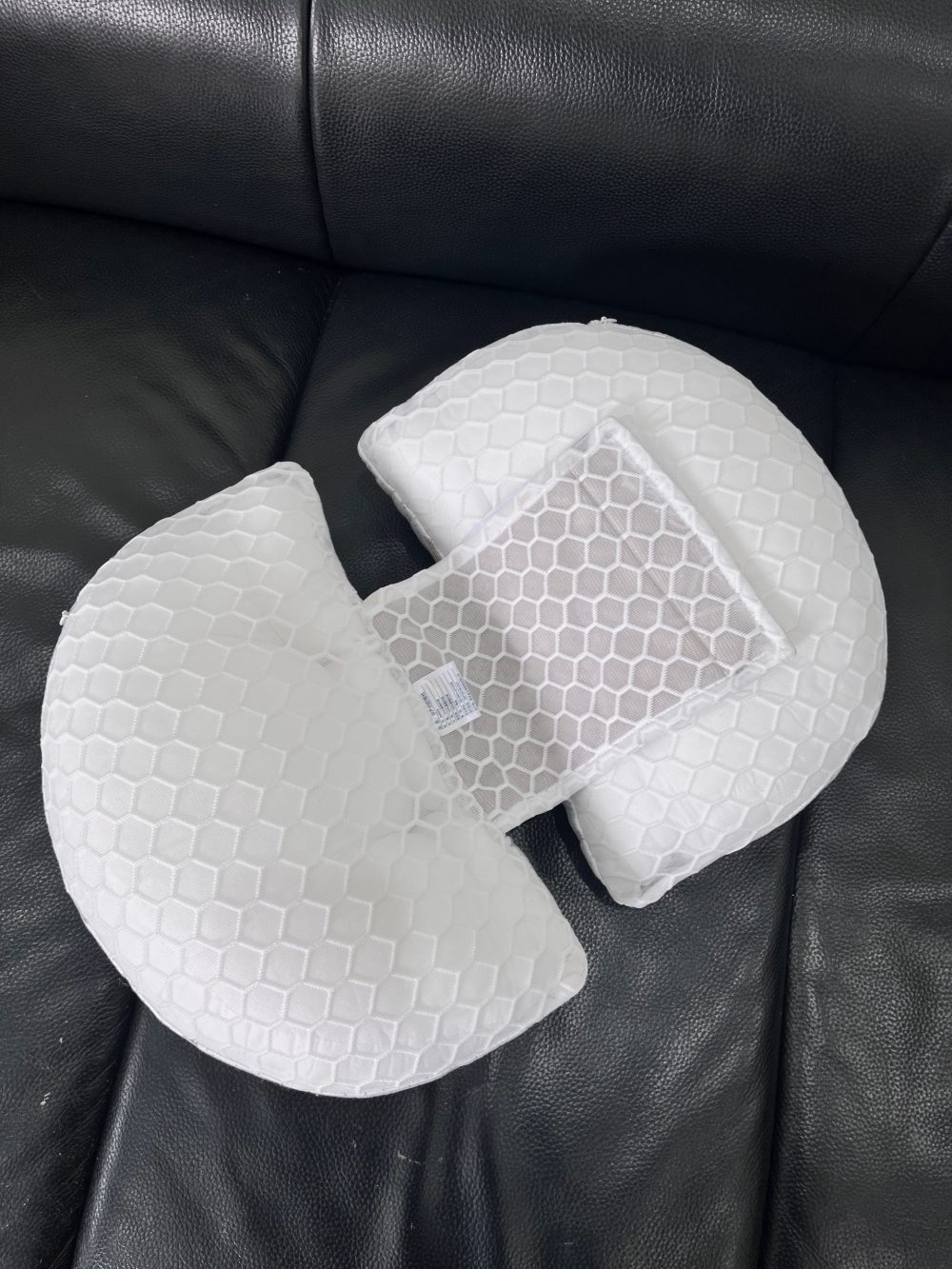 Gối bầu cánh tiên kèm gối phụ màu trắng no brand - Ảnh 15