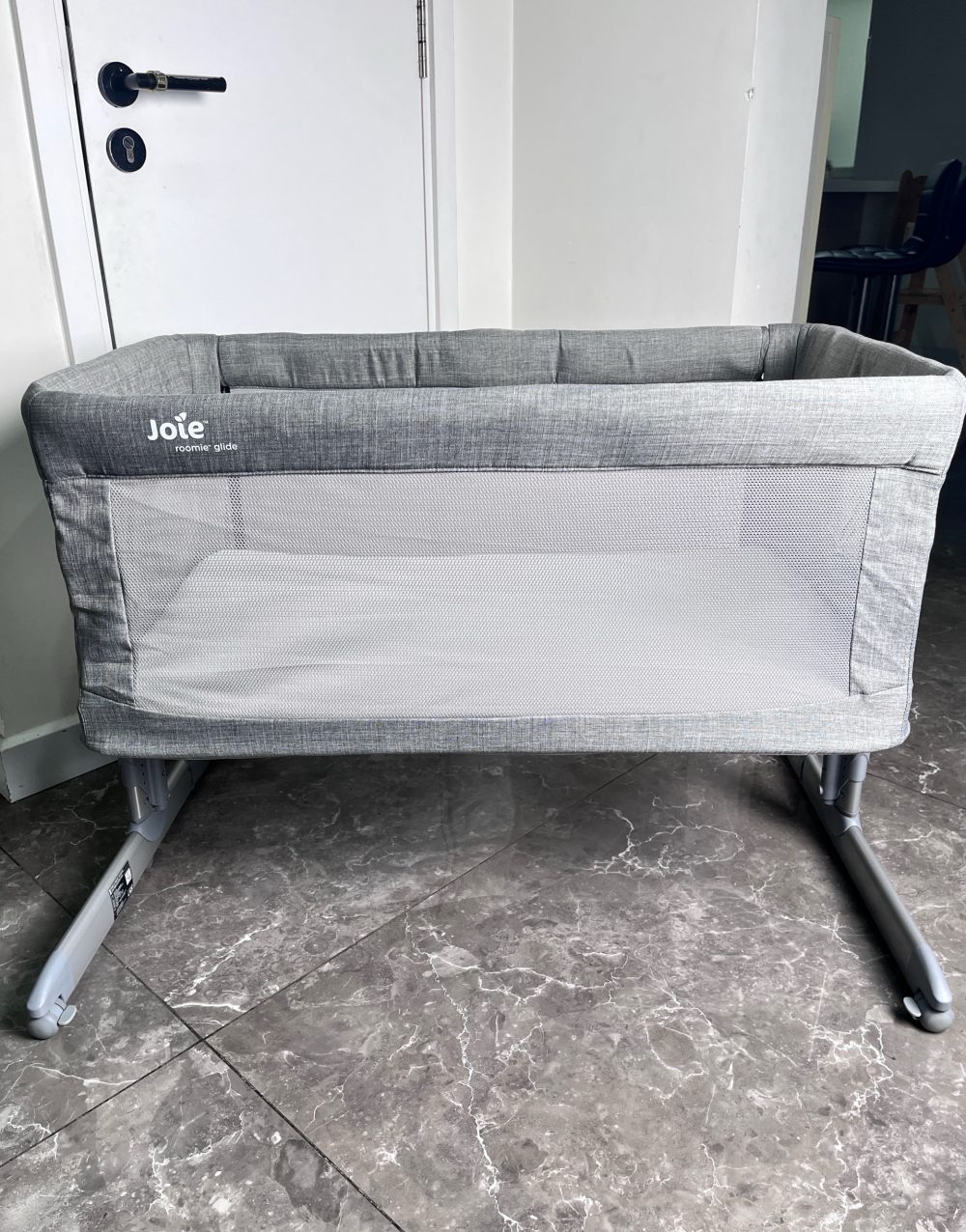 Nôi ngủ Joie Roomie Glide Foggy Gray (tối đa 9kg) - Ảnh 9