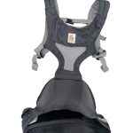 Địu Ergobaby Hip Seat Cool Air Mesh, Carbon Grey( size: 5kg5->20kg ~ 4->48m)