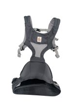Địu Ergobaby Hip Seat Cool Air Mesh, Carbon Grey( size: 5kg5->20kg ~ 4->48m)