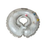 Phao tập bơi nâng cổ chống lật màu trắng hoạ tiết trái tim (size: M, 1->5y)