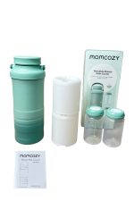 Bình trữ lạnh sữa Momcozy 22oz màu xanh ( full box)