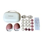 Máy hút sữa Momcozy M9 màu hồng ( còn cốp đựng)