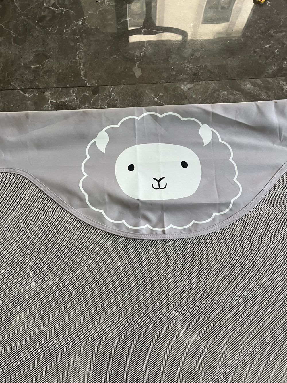 Thanh chắn giường Umoo bản nâng cấp màu ghi (KT: 180x73cm) full box - Ảnh 4