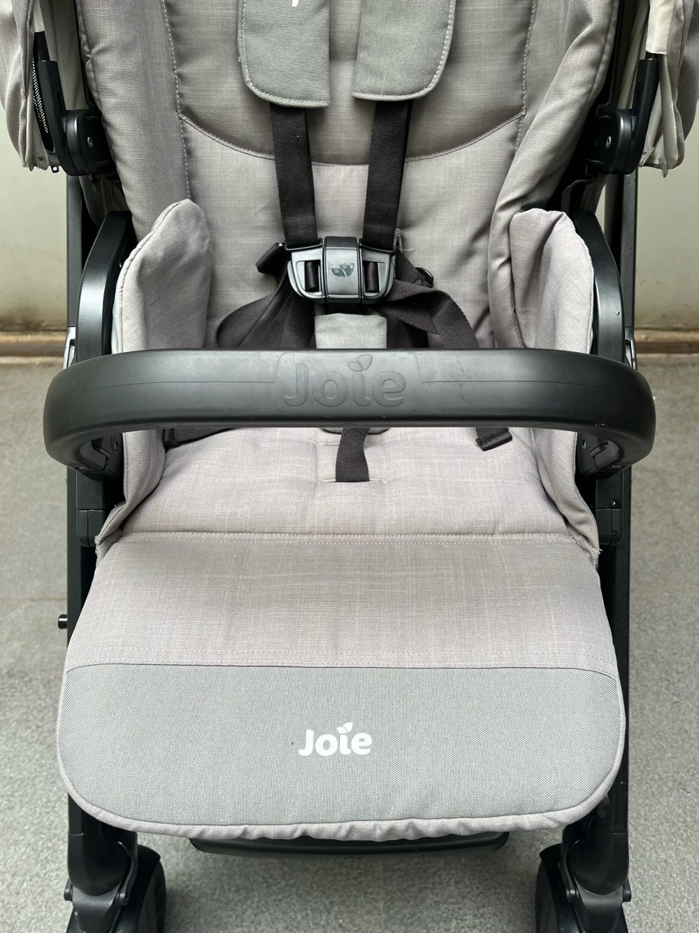 Xe đẩy Joie Chrome W/RC & ADPT màu Pebble (Size: 0->22kg) no box, full phụ kiện - Ảnh 16