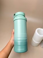 Bình trữ lạnh sữa Momcozy 22oz màu xanh ( full box) - Ảnh 6