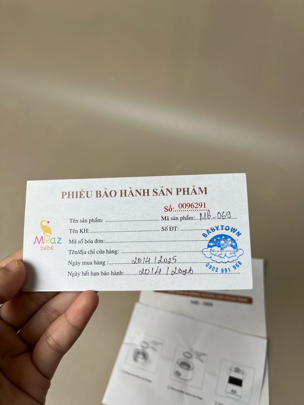 Bình hâm sữa & đun nước cầm tay Moaz BéBé MB-069 (full box) - Ảnh 8